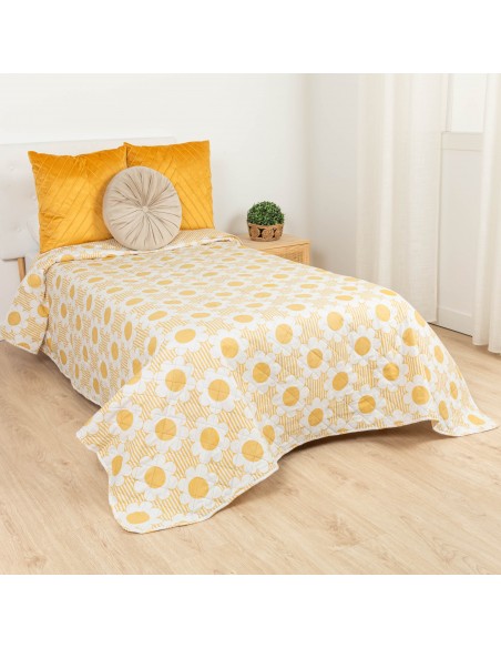 Copriletto bouti Gracy senape Copriletto bouti Gracy senape