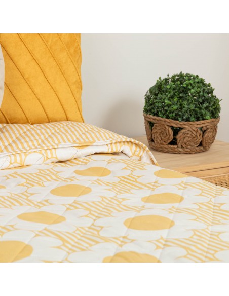 Copriletto bouti Gracy senape Copriletto bouti Gracy senape