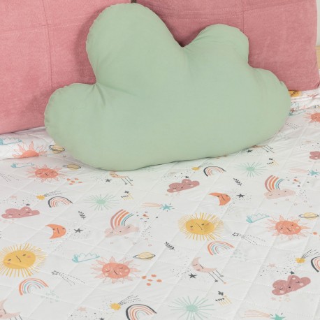 Copriletto bouti Vilena senape