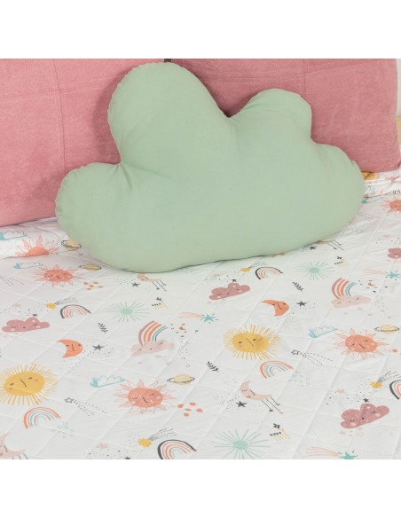 Copriletto bouti Vilena senape