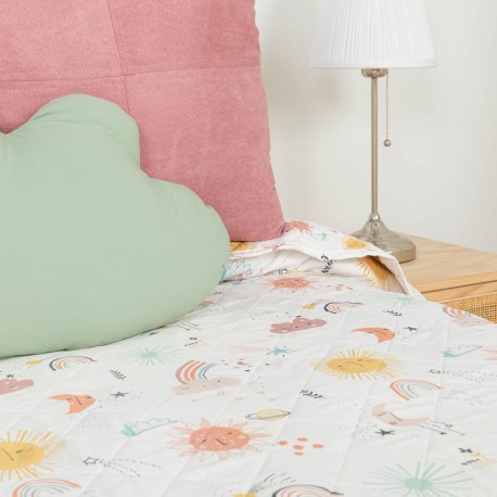 Copriletto bouti Vilena senape