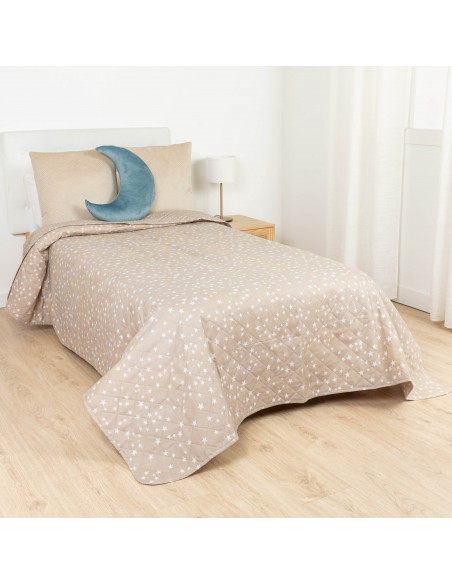 Copriletto bouti Universo beige