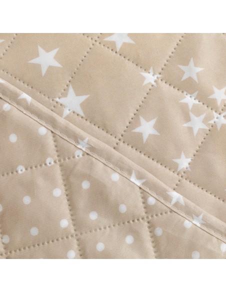 Copriletto bouti Universo beige