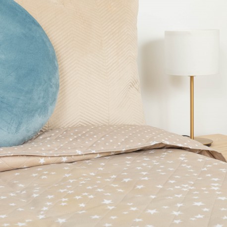 Copriletto bouti Universo beige