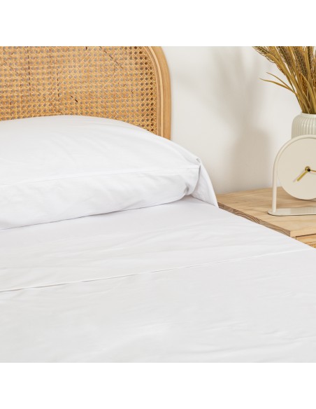 Set di lenzuola percalle tinta unita Set di lenzuola percalle tinta unita