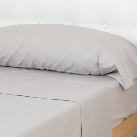 Set di lenzuola percalle tinta unita