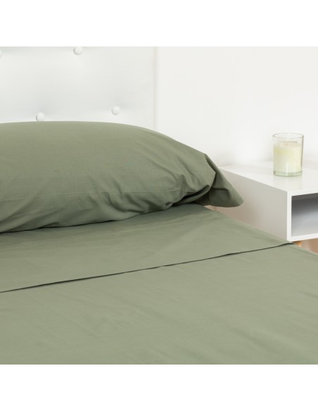 Set di lenzuola percalle tinta unita Set di lenzuola percalle tinta unita