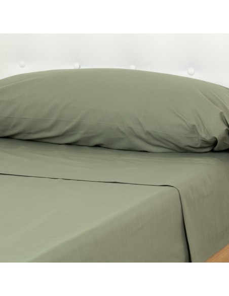 Set di lenzuola percalle tinta unita Set di lenzuola percalle tinta unita