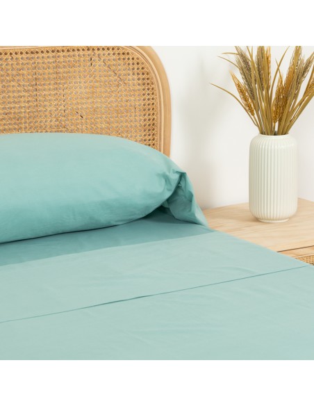 Set di lenzuola percalle tinta unita Set di lenzuola percalle tinta unita