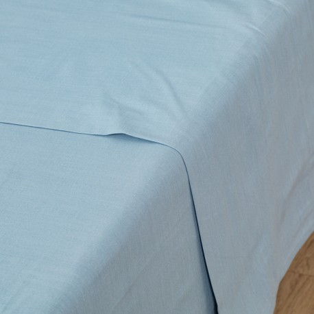 Set di lenzuola percalle tinta unita