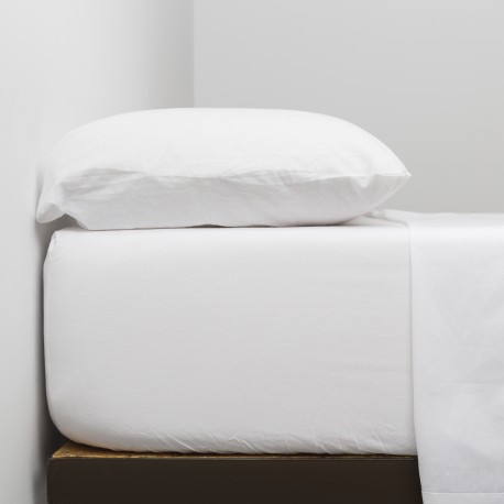 Set di lenzuola in cotone organico tinta unita