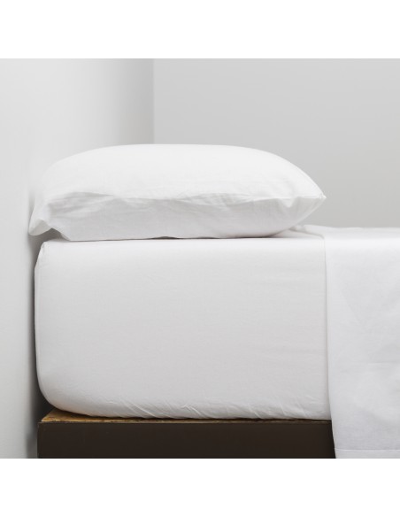 Set di lenzuola in cotone organico tinta unita