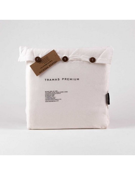 Set di lenzuola in lino e cotone tinta unita Set di lenzuola in lino e cotone tinta unita