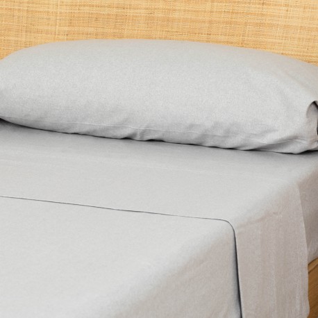 Set di lenzuola flanella tinta unita