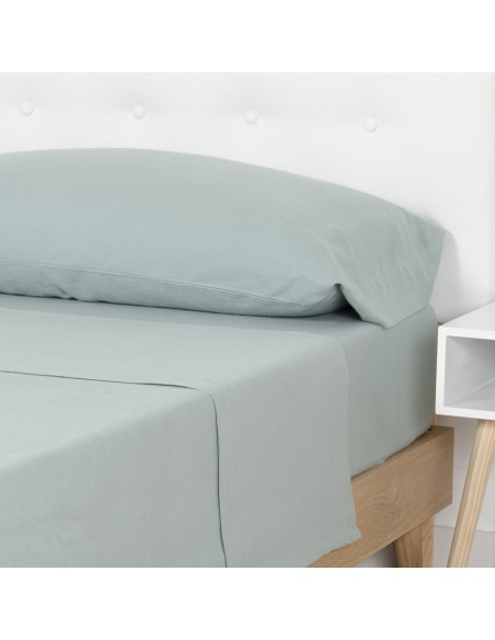 Set di lenzuola flanella tinta unita