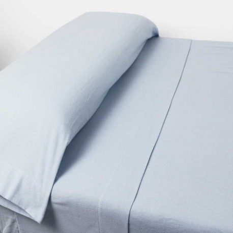 Set di lenzuola flanella tinta unita
