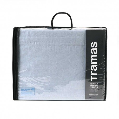 Set di lenzuola flanella tinta unita