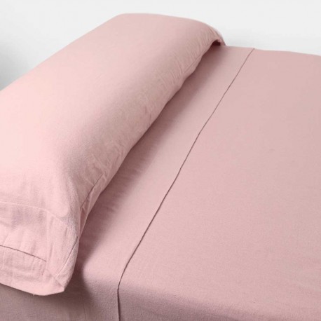 Set di lenzuola flanella tinta unita