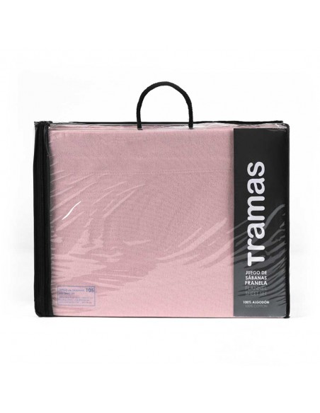 Set di lenzuola flanella tinta unita