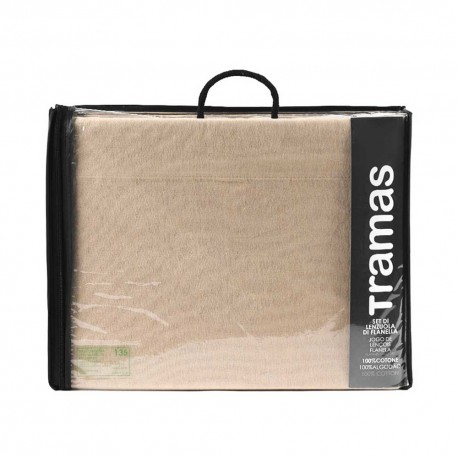 Set di lenzuola flanella tinta unita