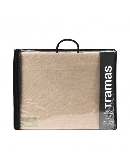 Set di lenzuola flanella tinta unita