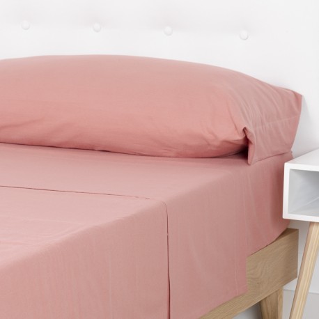 Set di lenzuola flanella tinta unita