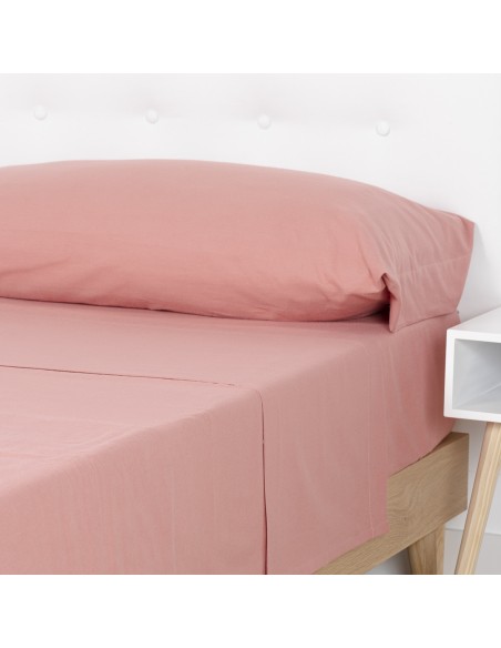 Set di lenzuola flanella tinta unita