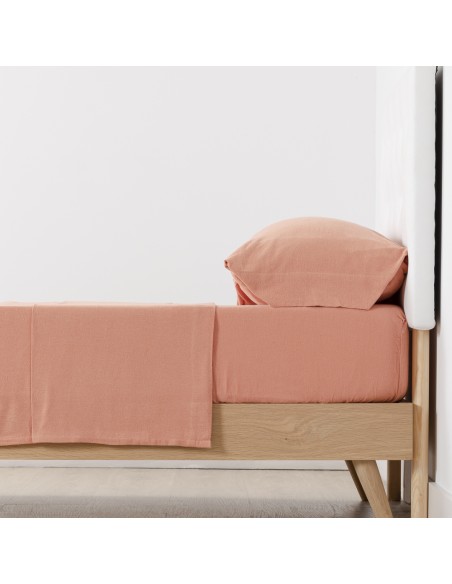 Set di lenzuola flanella tinta unita