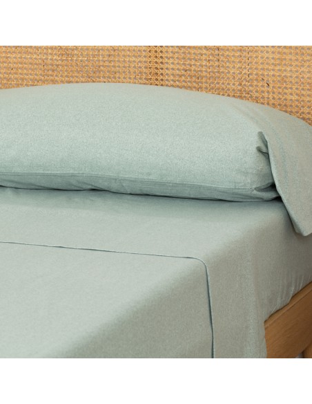 Set di lenzuola flanella tinta unita