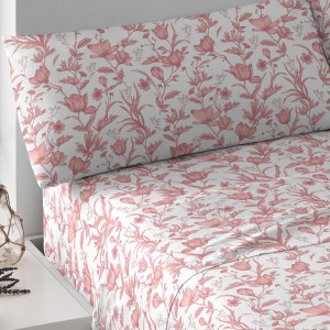 Set di lenzuola cotone Nala malva