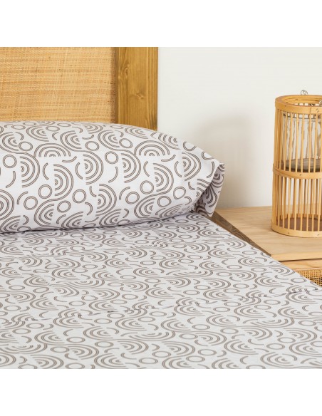 Set di lenzuola cotone Rubeus grigio Set di lenzuola cotone Rubeus grigio