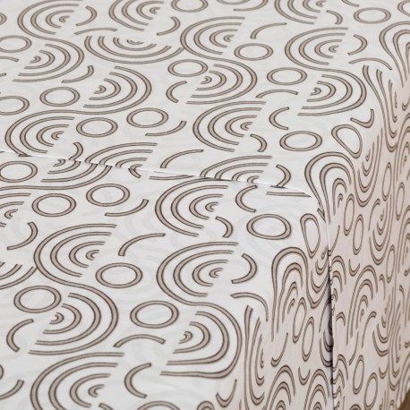 Set di lenzuola cotone Rubeus grigio