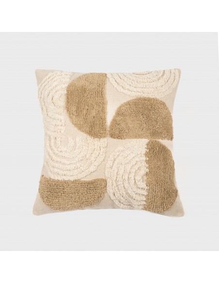 Cuscino quadrato cotone Zafra 50x50 - federa + imbottitura Cuscino quadrato cotone Zafra 50x50 - federa + imbottitura