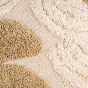 Cuscino quadrato cotone Zafra 50x50 - federa + imbottitura 2