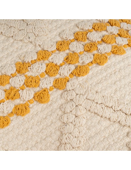 Cuscino quadrato cotone Basette 45x45 - federa + imbottitura Cuscino quadrato cotone Basette 45x45 - federa + imbottitura