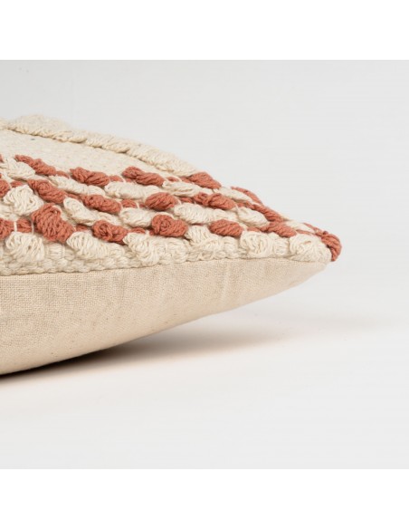 Cuscino quadrato cotone Basette 45x45 - federa + imbottitura Cuscino quadrato cotone Basette 45x45 - federa + imbottitura