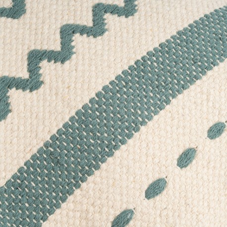 Cuscino quadrato cotone Leito 45x45 - federa + imbottitura