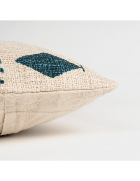 Cuscino quadrato cotone Fauno 45x45 - federa + imbottitura Cuscino quadrato cotone Fauno 45x45 - federa + imbottitura