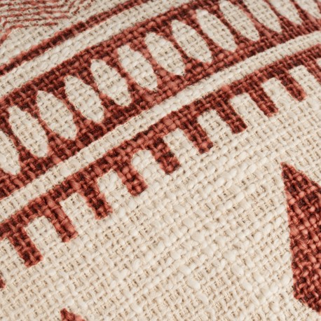 Cuscino quadrato cotone Fauno 45x45 - federa + imbottitura