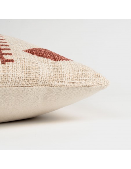 Cuscino quadrato cotone Fauno 45x45 - federa + imbottitura Cuscino quadrato cotone Fauno 45x45 - federa + imbottitura