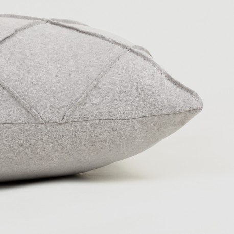 Cuscino rettangolare 30x50 New Rombo scamosciato - federa + imbottitura