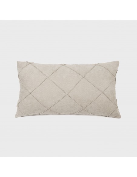 Cuscino rettangolare 30x50 New Rombo scamosciato - federa + imbottitura Cuscino rettangolare 30x50 New Rombo scamosciato - federa + imbottitura