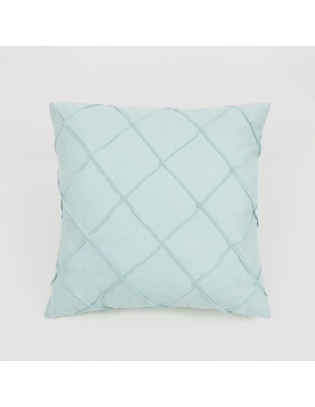 Cuscino quadrato New Rombo scamosciato  50x50 - federa + imbottitura Cuscino quadrato New Rombo scamosciato  50x50 - federa + imbottitura