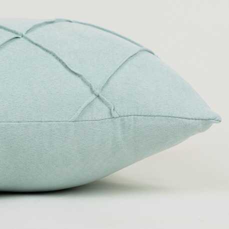 Cuscino quadrato New Rombo scamosciato  50x50 - federa + imbottitura