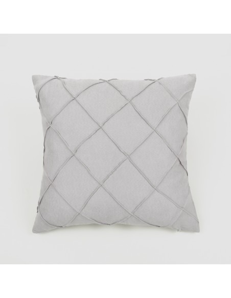 Cuscino quadrato New Rombo scamosciato  50x50 - federa + imbottitura Cuscino quadrato New Rombo scamosciato  50x50 - federa + imbottitura