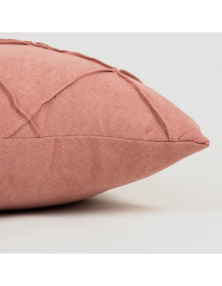 Cuscino quadrato New Rombo scamosciato  50x50 - federa + imbottitura Cuscino quadrato New Rombo scamosciato  50x50 - federa + imbottitura