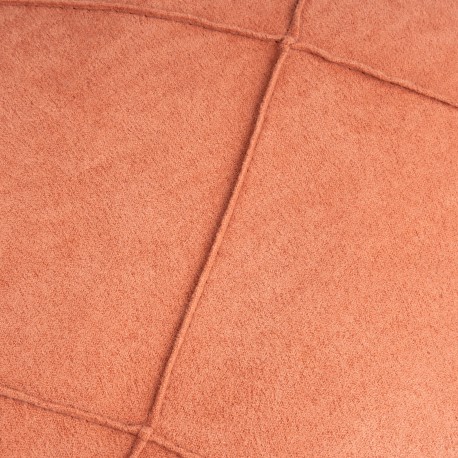 Cuscino quadrato New Rombo scamosciato  50x50 - federa + imbottitura