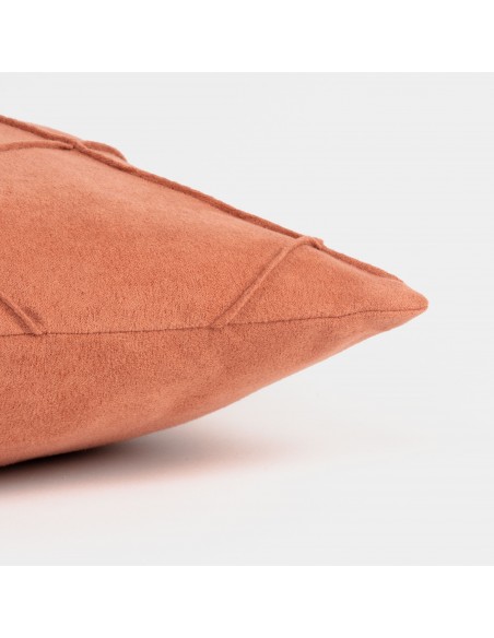 Cuscino quadrato New Rombo scamosciato  50x50 - federa + imbottitura Cuscino quadrato New Rombo scamosciato  50x50 - federa + imbottitura