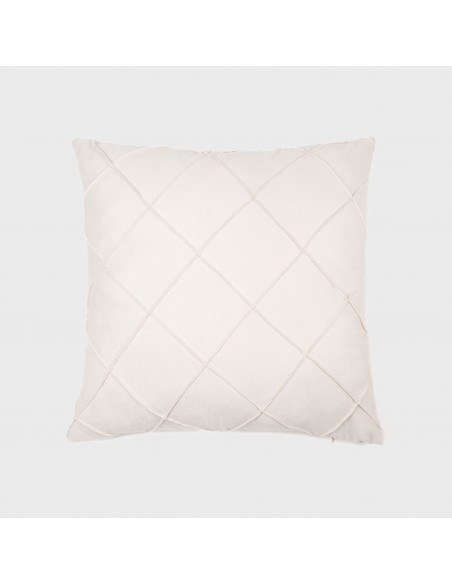 Cuscino quadrato New Rombo scamosciato  50x50 - federa + imbottitura Cuscino quadrato New Rombo scamosciato  50x50 - federa + imbottitura