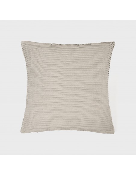 Cuscino quadrato New Ondas scamosciato 50x50 - federa + imbottitura Cuscino quadrato New Ondas scamosciato 50x50 - federa + imbottitura